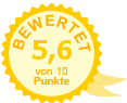 Bruno Ratter wurde 2 mal bewertet mit 5,6 von 10 Punkten